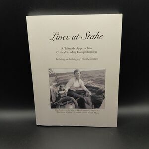 Lives at Stake A Talmudic Approach Anne Marie Vickers Paperback Inscribed